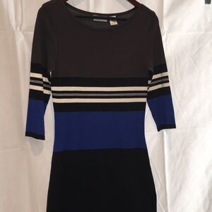 Allison Brittney 3/4 Sleeve Sweater Dress | Size S